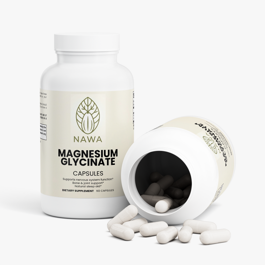 NAWA postpartum supplement packaging