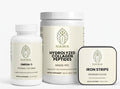 Nawa Postpartum Wellness Bundle - Omega-3, Collagen Peptides and Iron Strips
